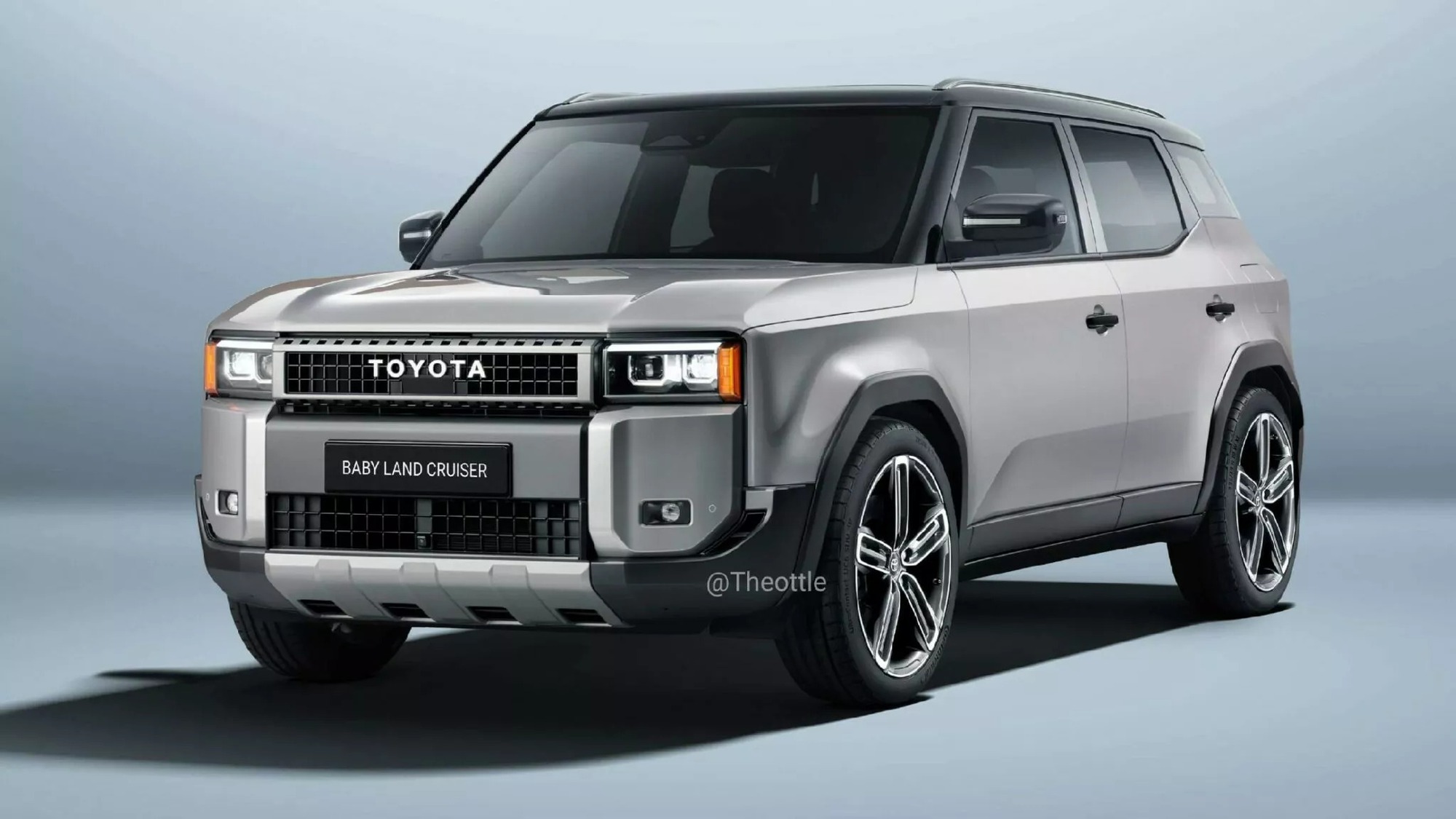 Xem trước tiểu Land Cruiser Prado: Nhỏ hơn nhưng vẫn hầm hố
