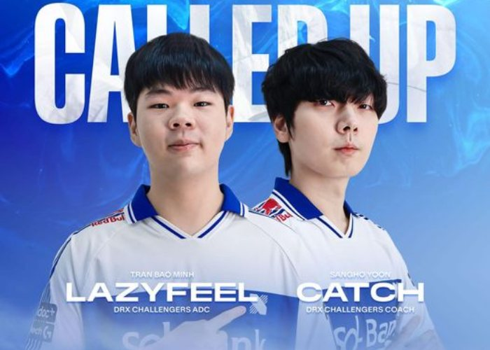 LazyFeel được đôn lên đội hình chính thức ở mùa giải 2025 dưới màu áo DRX